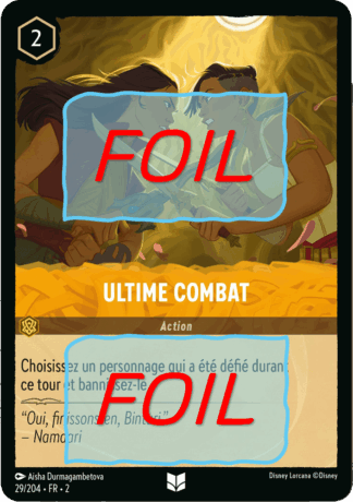 Ultime Combat FOIL [29/204 FR 2]
