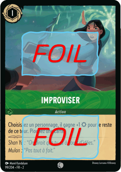 Improviser FOIL [99/204 FR 2]
