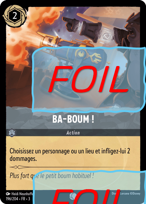 Ba-Boom ! FOIL [196/204 FR 3]