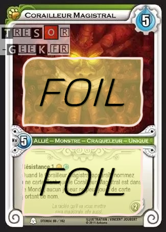 Corailleur Magistral FOIL [Otomaï 88/162 WAKFU]