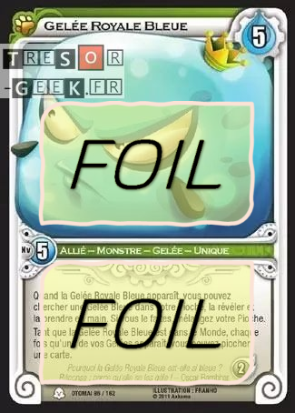 Gelée Royale Bleue FOIL [Otomaï 86/162 WAKFU]