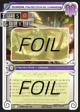 Sumens, Protecteur de Juinssidor FOIL [Otomaï 159/162 WAKFU]