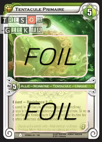 Tentacule Primaire FOIL [Otomaï 24/162 WAKFU]