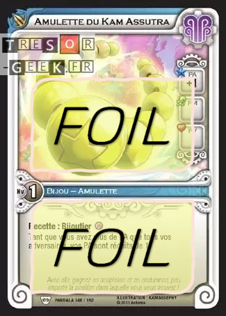 Amulette du Kam Assutra FOIL [Pandala 148/162 WAKFU]
