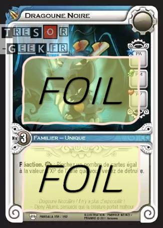 Dragoune Noire FOIL [Pandala 158/162 WAKFU]