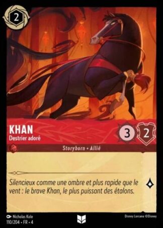 Khan - Destrier adoré [110/204 FR 4]