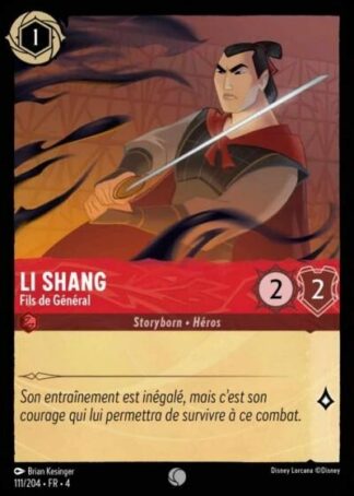 Li Shang - Fils de Général [111/204 FR 4]