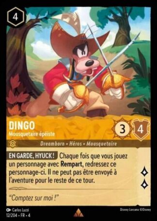 Dingo - Mousquetaire épéiste [12/204 FR 4]