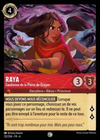 Raya - Gardienne de la Pierre de Dragon [122/204 FR 4]