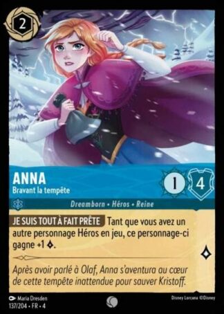 Anna - Bravant la tempête [137/204 FR 4]