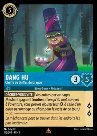 Dang Hu - Cheffe de Griffes du Dragon [142/204 FR 4]