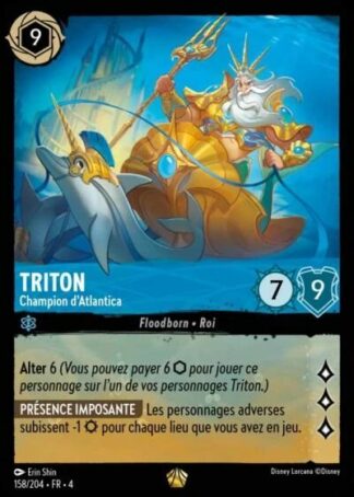 Triton - Champion d'Atlantica [158/204 FR 4]