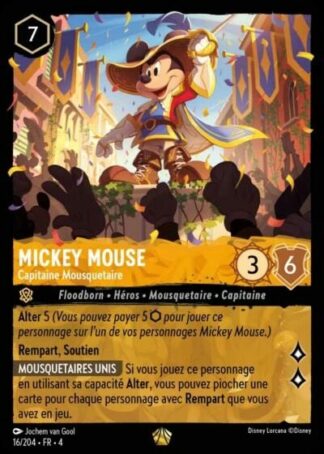 Mickey Mouse - Capitaine Mousquetaire [16/204 FR 4]