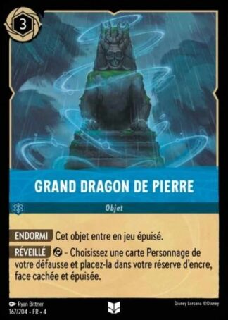 Grand dragon de pierre [167/204 FR 4]