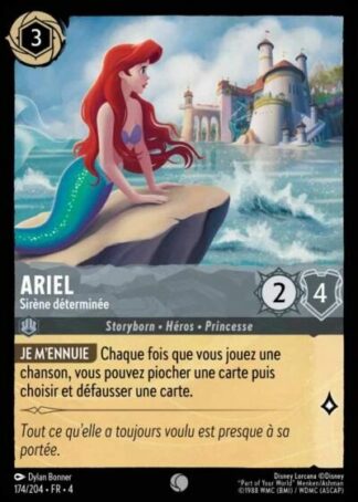 Ariel - Sirène déterminée [174/204 FR 4]