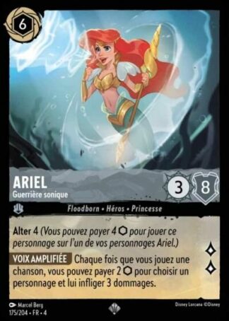 Ariel - Guerrière sonique [175/204 FR 4]