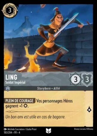Ling - Soldat Impérial [183/204 FR 4]