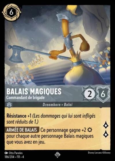 Balais magiques - Commandant de brigade [186/204 FR 4]