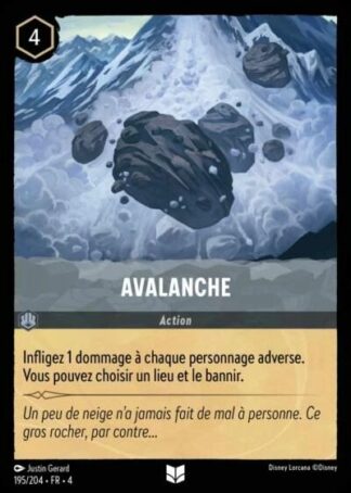 Avalanche [195/204 FR 4]