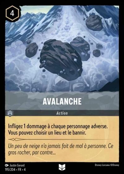 Avalanche [195/204 FR 4]