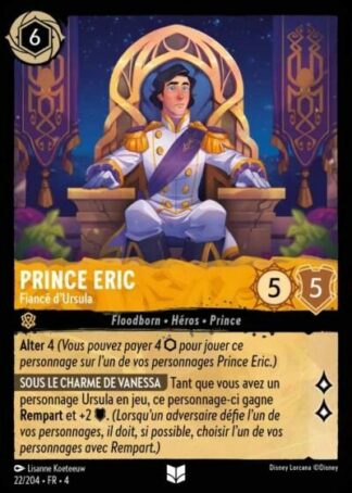 Prince Eric - Fiancé d'Ursula [22/204 FR 4]
