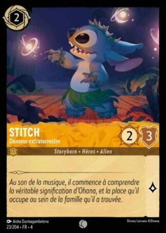 Stitch - Danseur extraterrestre [23/204 FR 4]