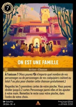 On est une famille [28/204 FR 4]