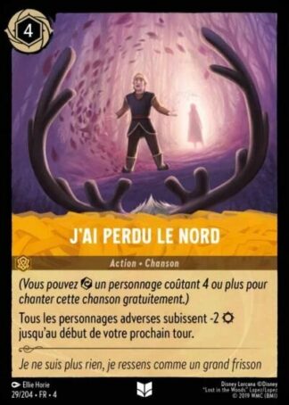 J'ai perdu le Nord [29/204 FR 4]