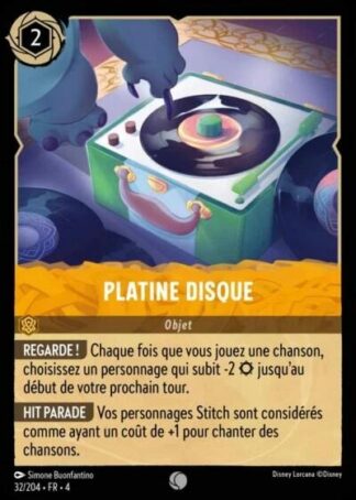 Platine disque [32/204 FR 4]