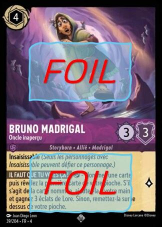 Bruno Madrigal - Oncle inaperçu FOIL [39/204 FR 4]