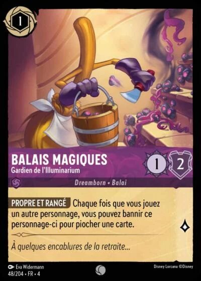 Balais magiques - Gardien de l'Illuminarium [48/204 FR 4]