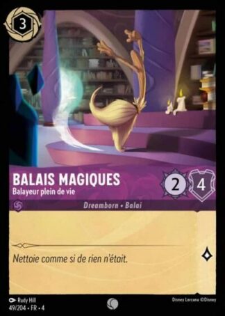 Balais magiques - Balayeur plein de vie [49/204 FR 4]