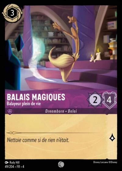 Balais magiques - Balayeur plein de vie [49/204 FR 4]