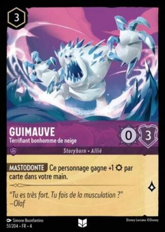 Guimauve - Terrifiant bonhomme de neige [51/204 FR 4]