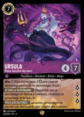 Ursula - Reine-Sorcière des mers [58/204 FR 4]