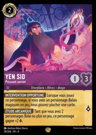Yen Sid - Puissant sorcier [59/204 FR 4]