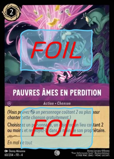 Pauvres âmes en perdition FOIL [60/204 FR 4]