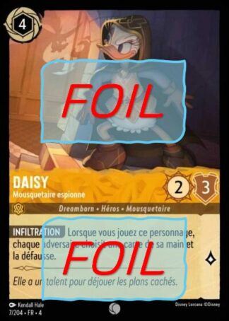 Daisy - Mousquetaire espionne FOIL [7/204 FR 4]