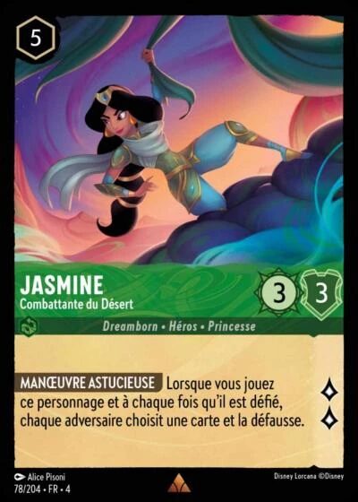 Jasmine - Combattante du Désert [78/204 FR 4]