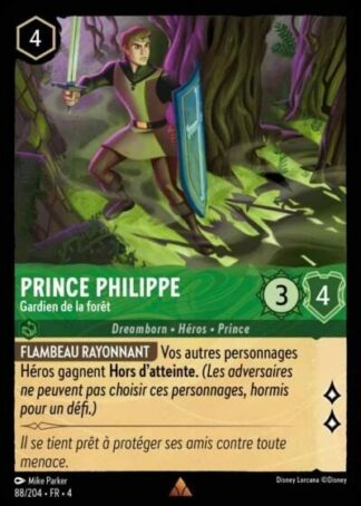 Prince Philippe - Gardien de la forêt [88/204 FR 4]