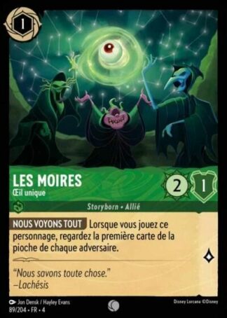 Les Moires - Oeil unique [89/204 FR 4]