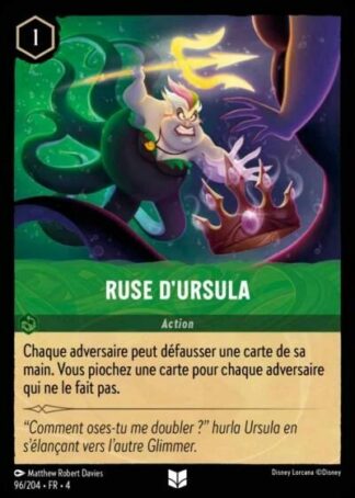 Ruse d'Ursula [96/204 FR 4]
