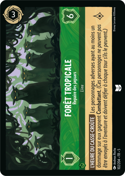 Forêt tropicale - Repaire des jaguars [102/204 FR 5]