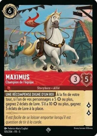Maximus - Champion de l'équipe [105/204 FR 5]