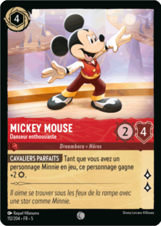 Mickey Mouse - Danseur enthousiaste [112/204 FR 5]