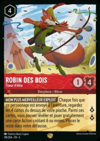 Robin des Bois - Tireur d'élite [118/204 FR 5]