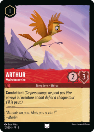 Arthur - Moineau novice [121/204 FR 5]