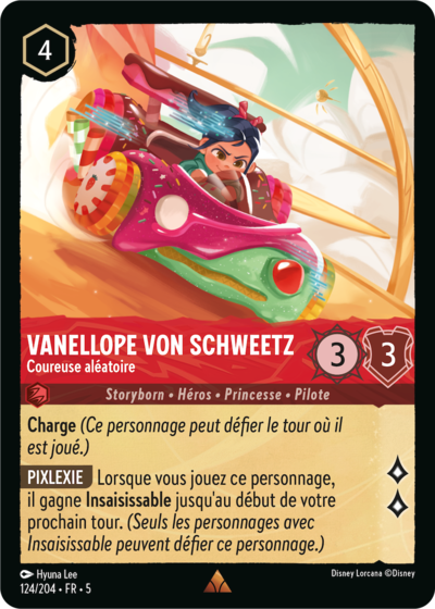 Vanellope Von Schweetz - Coureuse aléatoire [124/204 FR 5]