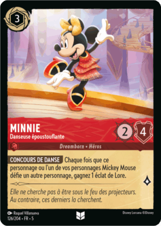 Minnie - Danseuse époustouflante [126/204 FR 5]