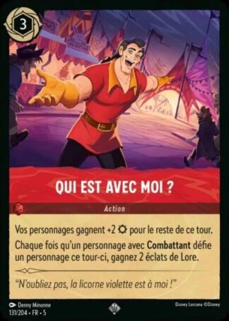 Qui est avec moi ? [131/204 FR 5]